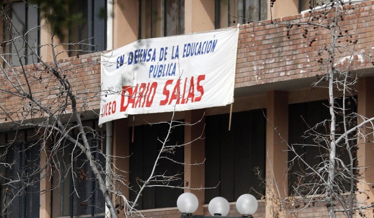 Declaración de estudiantes de base Liceo Darío Salas