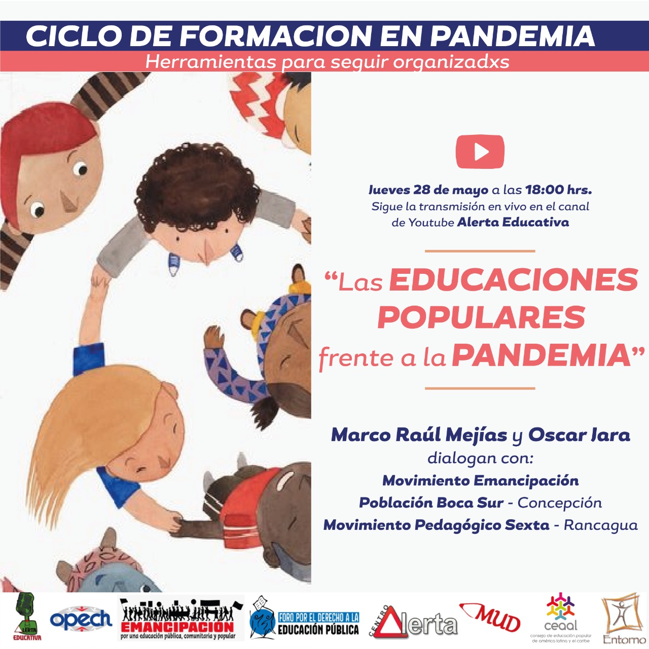 Conversatorio “Las educaciones Populares frente a la Pandemia”