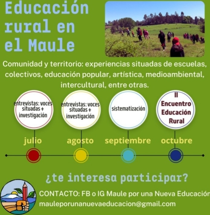 Maule por una Nueva Educación: Educación Rural en el Maule (14 junio, 2022)