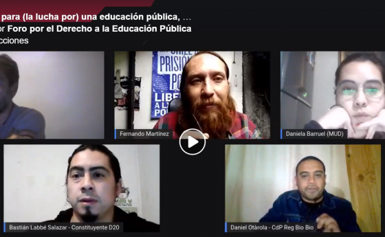 Conversatorio: Propuestas para (la lucha por) una educación pública, comunitaria y popular (15 de septiembre)
